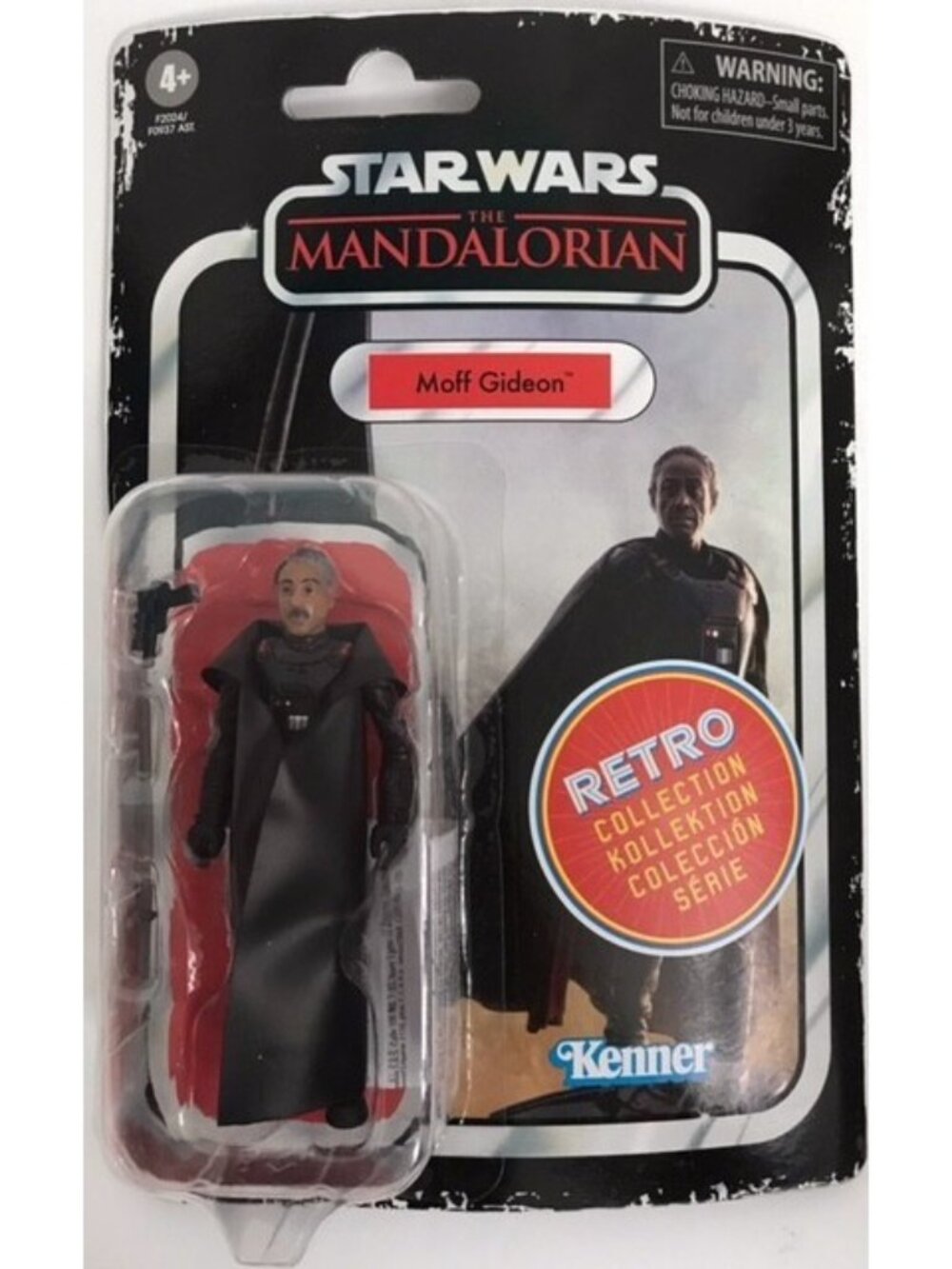 2021 Star Wars Retro Collection The Mandalorian Moff Gideon 3.75" *Card Wear*